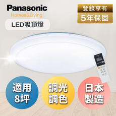 Panasonic國際牌 LGC61101A09 LED可調光調色遙控燈具32.7W 110v日本製