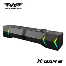 【ARMAGGEDDON】/X-BAR 2/ 強效低頻振膜 藍牙電競喇叭(可拆兩用式)