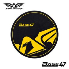 【ARMAGGEDDON】/BASE-47/ 電競地墊_WINGS Yellow 飛翔之翼