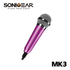 【SONICGEAR】/MK-3/ 迷你收音麥克風_璀璨桃