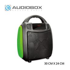 【AUDIOBOX】BBX 300  手提式藍芽無線多功能多媒體音箱_黑綠