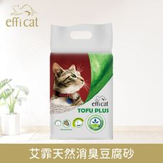 【菊頌坊】Efficat 艾霏天然消臭豆腐砂X3袋(2.8kg/袋)