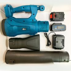 鋰電大型直立式鼓風機 JJ(牧田款) 21V 5.0AH 雙電池/大功率充電式吹風機/手持式吹灰機/