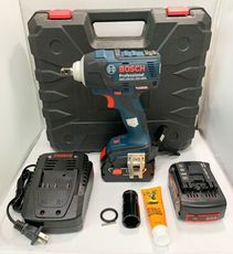 無刷電動扳手 原廠博世 BOSCH GDS18V-EC300ABR 18V雙電 5.0AH