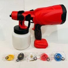 鋰電噴漆槍 低價款 通用牧田款18V插腳 低價款鋰電噴漆槍 21V單機+5噴嘴 /手提式油漆噴槍