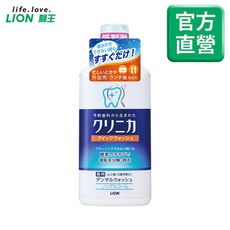 日本獅王固齒佳酵素漱口水450ml(無酒精)