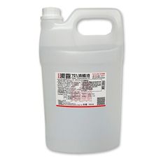 【現貨滿額免運】潔露75%酒精 4000ml 乙醇 防疫必備 附衛生署字號 安心使用