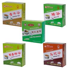 【現貨滿額免運】天仁茗茶茶包 紅茶 綠茶 烏龍茶 香片 100入/袋