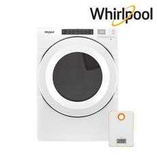 【Whirlpool惠而浦】16公斤快烘瓦斯型滾筒乾衣機 贈 電子廚秤 8TWGD5620HW