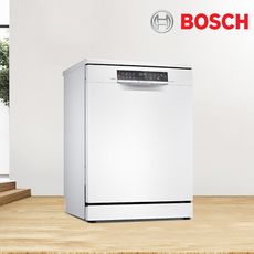 【BOSCH 博世】14人份沸石獨立式洗碗機 SMS6ZCW00X 含安裝 送去味器