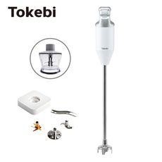 【Tokebi多可必】韓國手持攪拌棒/均質機 附 專用食物調理盒 V3300PRO+FP01