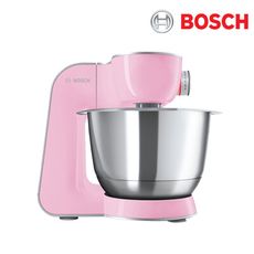 【BOSCH 博世】精湛萬用廚師機 櫻花粉 MUM58K20TW 攪拌機 絞肉 食材處理