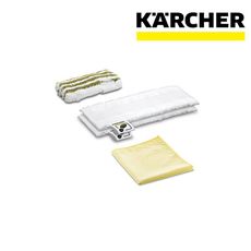 【KARCHER 德國凱馳】配件 浴室蒸氣超細纖維布巾組 適用蒸氣機 SC系列2.863-266.0