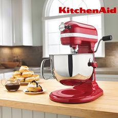 【KitchenAid】5QT 升降式攪拌機 Stand Mixer KSM500PSER紅色