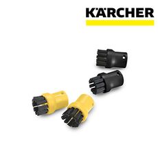 【KARCHER 德國凱馳】配件 圓毛刷 適用SC系列蒸氣清洗機 28632640