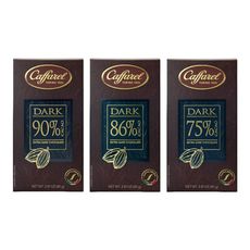 義大利CAFFAREL 醇黑巧克力80G(75%、86%、90%)