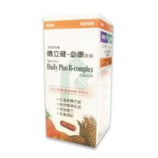 【瑞昌藥局】藥聯 DAILY PLUS BCOMP 德立健必康B群 100顆/罐