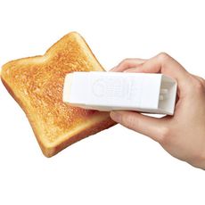 【居家寶盒】日本製KK-437旋轉式奶油塗抹棒 旋轉式 奶油吐司麵包塗抹器 早餐廚房用具