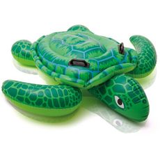 【居家寶盒】INTEX 小海龜水上充氣坐騎 充氣浮排 水上坐騎充氣戲水玩具衝浪游泳裝備