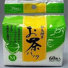 居家寶盒【SV8291】茶包袋60枚 / 附帶 一次性泡茶袋 茶葉 茶包袋 花茶袋 過濾袋 耐煮濾袋