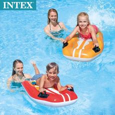 【居家寶盒】INTEX 58165騎士浮排 衝浪板充氣浮排 趴式滑水浮排 游泳打水板 兒童夏天玩水