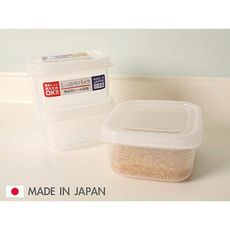 居家寶盒【SV3128】日本製 方型保鮮盒 200ml*3 便當 廚房收納 冰箱 微波爐 餐廚 K1