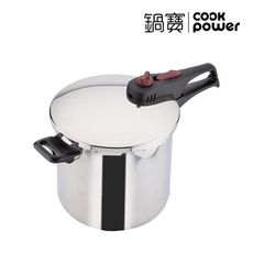 CookPower鍋寶 歐風快鍋10L(10L快鍋含蓋*1+玻璃蓋*1+蒸盤*1+蒸架*1)