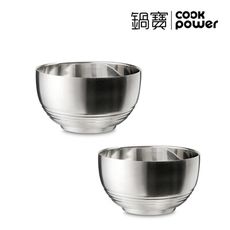 CookPower鍋寶 316不鏽鋼隔熱碗 12cm 二入組 EO-SSB3612Z2
