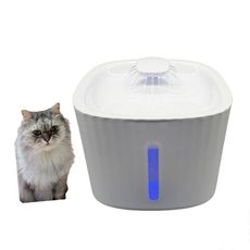 【風雅小舖】EZ-1002貓狗寵物飲水機 寵物活水機 寵物餵水器 貓狗通用 附濾網(無燈普通款)