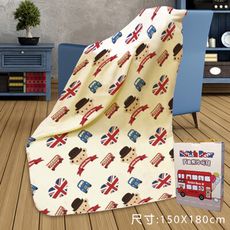 英國熊冷氣毯5x6-國旗 065TA-F0333C 【盒裝】