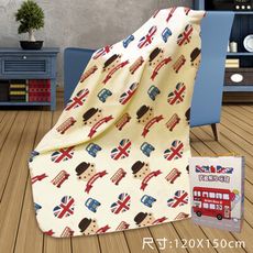英國熊冷氣毯4x5-國旗 065TA-F0332C【盒裝】