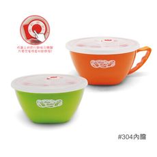 安妮兔15CM炫彩碗2入組(有把手-850ml、無把手-800ml) 022UP-A56