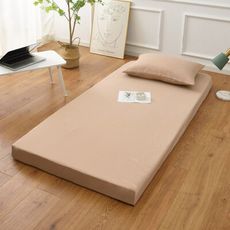 VIXI《擇色系列》精絲棉簡易型床墊套加贈枕套-雙人5尺