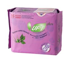 【芫茂UFT】天然蘆薈草本精華衛生棉 - 安心夜用型