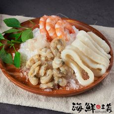 【海鮮主義】鮮凍海鮮什錦拼盤(240g±10%/盒 約20~25塊/盒)