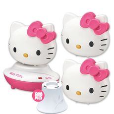 GW水玻璃 Hello Kitty分離式除濕機組5件組(薰香台)【聯名商品】