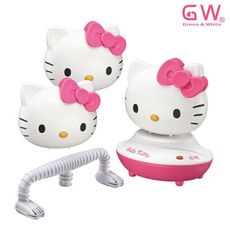 GW水玻璃 Hello Kitty分離式除濕機組5件組(烘鞋架)【聯名商品】