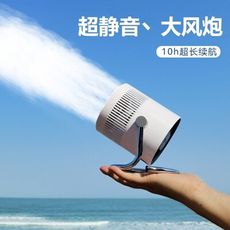 【風扇】風扇usb充電小型靜音桌面宿舍小風扇大風力家用無葉小電風扇