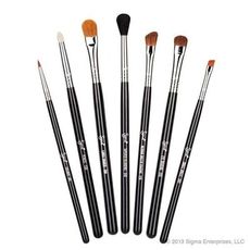 【愛來客】☆美國Sigma官方授權經銷商☆Sigma BASIC EYES KIT 基礎眼部刷具7件