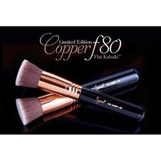 【愛來客】☆美國Sigma官方授權經銷商☆ F80 - COPPERI 平頭粉底化妝刷 玫瑰金