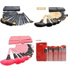 【愛來客 】專業24件 MAKE-UP FOR YOU 彩妝刷具組 乙丙級考試 批發 非專櫃品 刷具