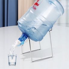 桶裝水支架倒置礦泉純凈大桶水桶架子手動出水取水器飲水機抽水器 青山綠折疊支架+卡扣水嘴+撬棒+防塵蓋