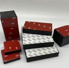 家具增高墊橡膠腳墊桌腿床腳加高神器茶幾沙發電視櫃支撐腳墊高塊 【方】長5cm 寬5cm 厚3cm