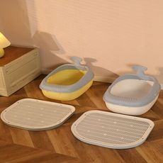 貓砂墊狗墊子防帶出外濺塑料貓廁所寵物墊子貓咪控砂墊貓砂盆墊子