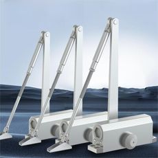 閉門器液壓緩沖家用靜音防火門商用90度不定位關門神器 小號不定位 小號定位