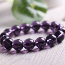 智慧之石 紫水晶手環(10mm珠款式)