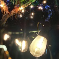【JP嚴選-捷仕特】歐美復古風LED戶外防水燈串-買一送一(銀線燈) 露營