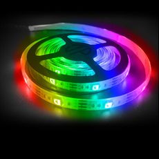 【JP嚴選-捷仕特】USB多功能RGB炫彩LED黏貼式軟燈條 - 200公分
