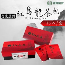 【鹿野農會】紅烏龍茶包X2盒 (2.5gX16入/盒)