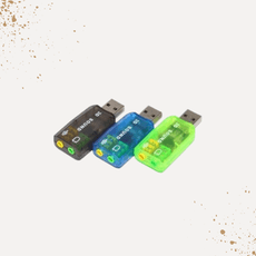 歐文購物 USB音效卡 免驅動外接音效卡 聲卡 Sound card 3D音效卡